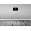 [LA-115226-H] Holzschild 20x30 cm High Life Cannabis Bild 2