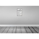 [LA-115276-2030] Blechschild 30x20 cm 10 Katzenregeln ich bin der Boss Bild 2