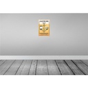 [LA-115277-H] Holzschild 30x20 cm so gesund ist Bier wirklich Essen Trinken Bild 2