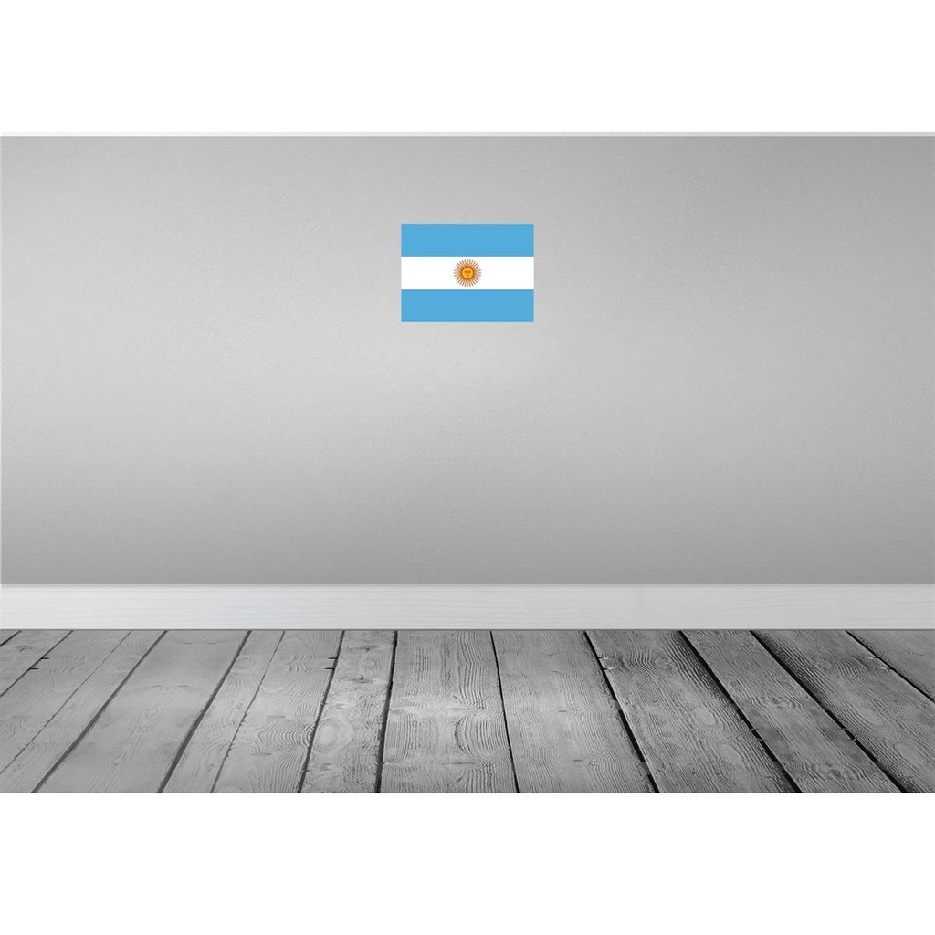 [LA-115288-2030] Blechschild 20x30 cm Argentinien Argentina Flagge Fahne Wappen Bild 2