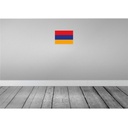 [LA-115289-H] Holzschild 20x30 cm Armenien Armenia Flagge Fahne Wappen Bild 2