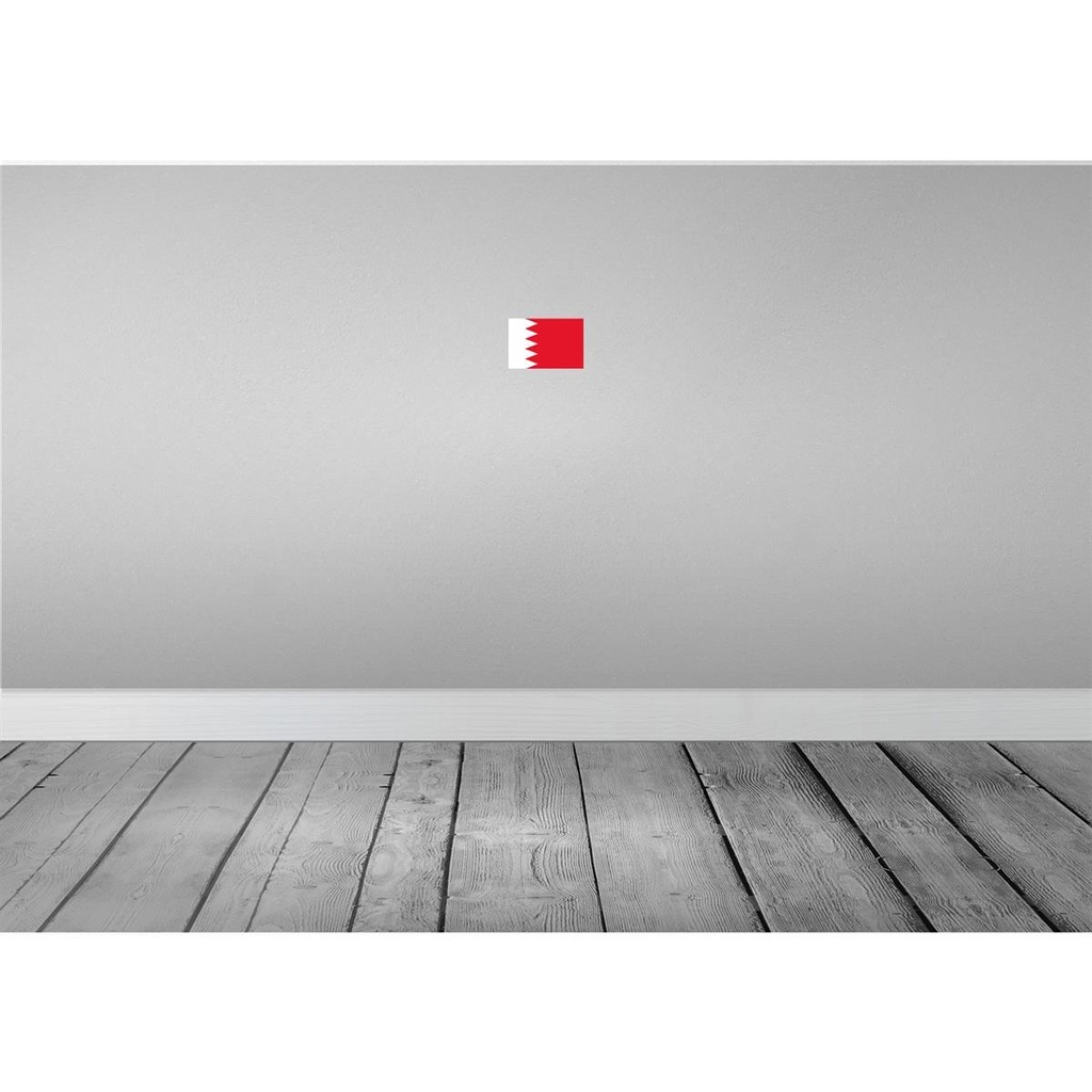 [LA-115293-1812] Blechschild 12x18 cm Bahrain Bahrains Fahne Flagge Wappen Bild 2