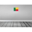 [LA-115299-2030] Blechschild 20x30 cm Benins Benin Flagge Fahne Wappen Bild 2