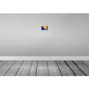 [LA-115303-1812-H] Holzschild 12x18 cm Bosnien und Herzegowina Flagge Fahne Wappen Bild 2