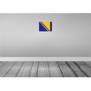 [LA-115303-2030] Blechschild 20x30 cm Bosnien und Herzegowina Flagge Fahne Wappen Bild 2