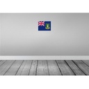[LA-115306-H] Holzschild 20x30 cm Britischen Jungferninseln Flagge Fahne Wappen Bild 2