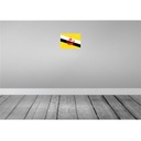 [LA-115307-2030] Blechschild 20x30 cm Bruneis Brunei Flagge Fahne Wappen Bild 2