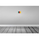 [LA-115312-1812-H] Holzschild 12x18 cm Kameruns Cameroon Flagge Fahne Wappen Bild 2