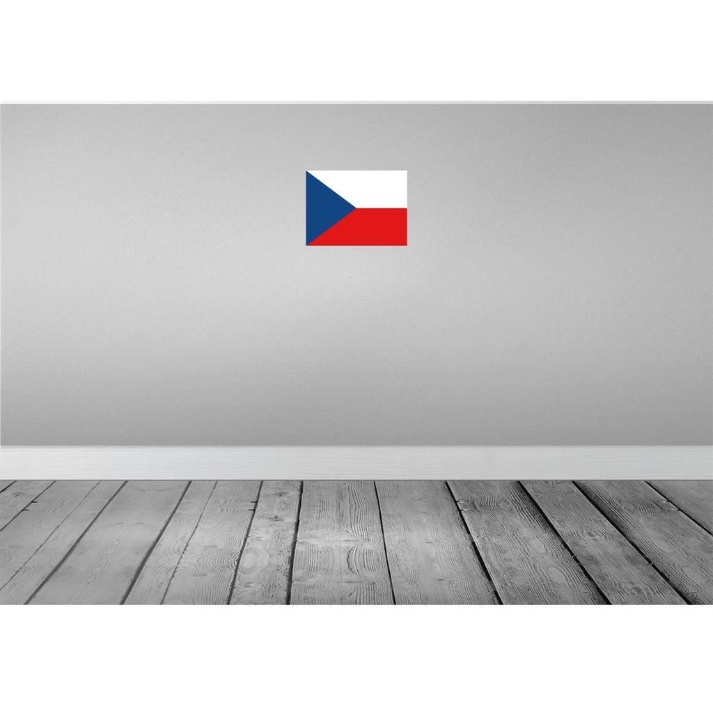 [LA-115330-2030] Blechschild 20x30 cm Tschechiens Czech Republic Flagge Fahne Wappen Bild 2