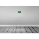 [LA-115334-1812] Blechschild 12x18 cm Dominicas Dominica Flagge Fahne Wappen Bild 2