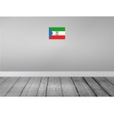 [LA-115341-H] Holzschild 20x30 cm Äquatorialguineas Flagge Fahne Wappen Bild 2