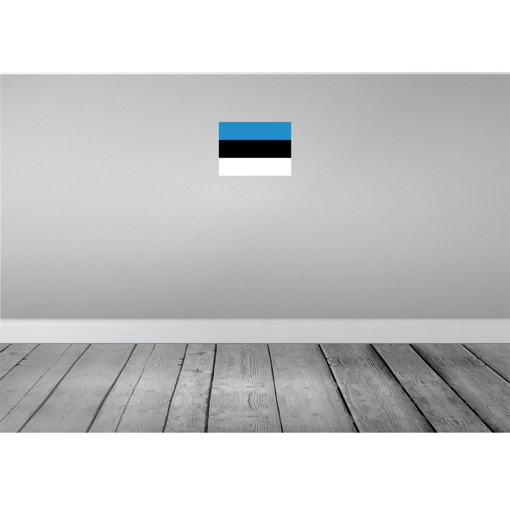 [LA-115343-H] Holzschild 20x30 cm Estlands Estonia Flagge Fahne Wappen Bild 2