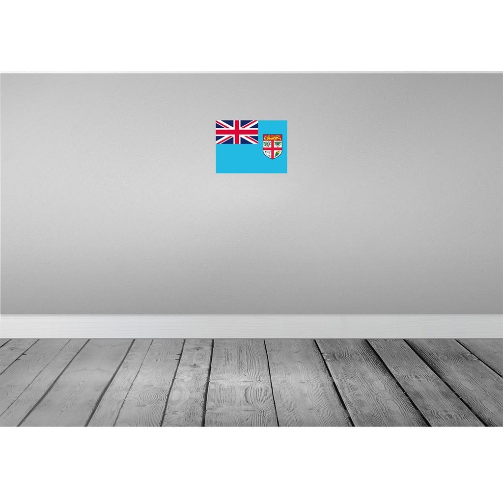 [LA-115347-2030] Blechschild 20x30 cm Fidschis Fiji Flagge Fahne Wappen Bild 2