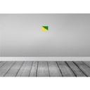 [LA-115350-1812] Blechschild 12x18 cm Französisch?Guayanas French Flagge Fahne Wappen Bild 2