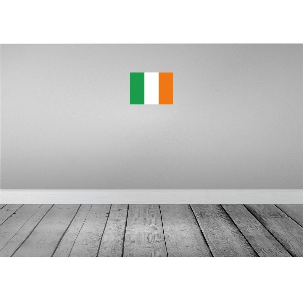 [LA-115376-H] Holzschild 20x30 cm Irlands Ireland Flagge Fahne Wappen Bild 2