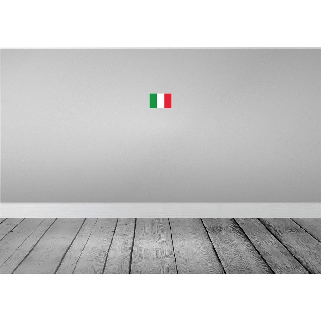 [LA-115379-1812-H] Holzschild 12x18 cm Italiens Italy Flagge Fahne Wappen Bild 2