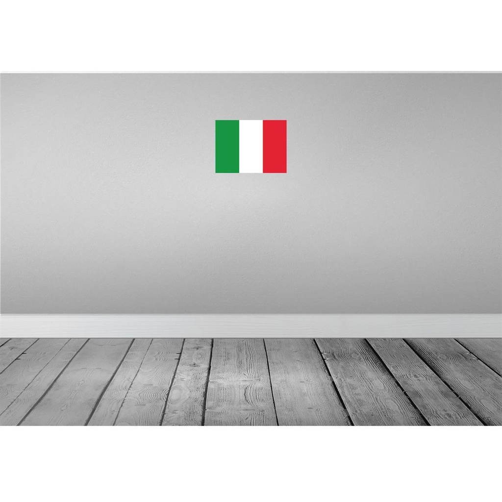 [LA-115379-2030] Blechschild 20x30 cm Italiens Italy Flagge Fahne Wappen Bild 2