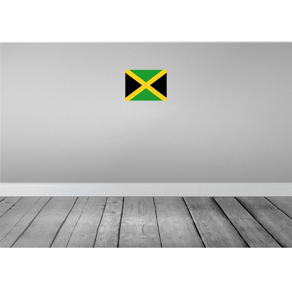 [LA-115380-2030] Blechschild 20x30 cm Jamaikas Jamaica Flagge Fahne Wappen Bild 2