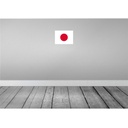 [LA-115381-H] Holzschild 20x30 cm Japans Japan Flagge Fahne Wappen Bild 2