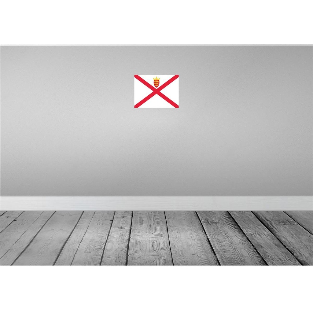 [LA-115382-2030] Blechschild 20x30 cm Jerseys Jersey Flagge Fahne Wappen Bild 2