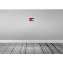 [LA-115383-1812] Blechschild 12x18 cm Jordaniens Jordan Flagge Fahne Wappen Bild 2