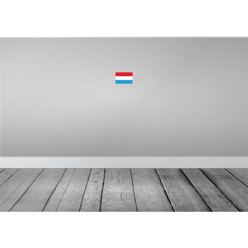 [LA-115397-1812] Blechschild 12x18 cm Luxemburgs Luxembourg Flagge Fahne Wappen Bild 2