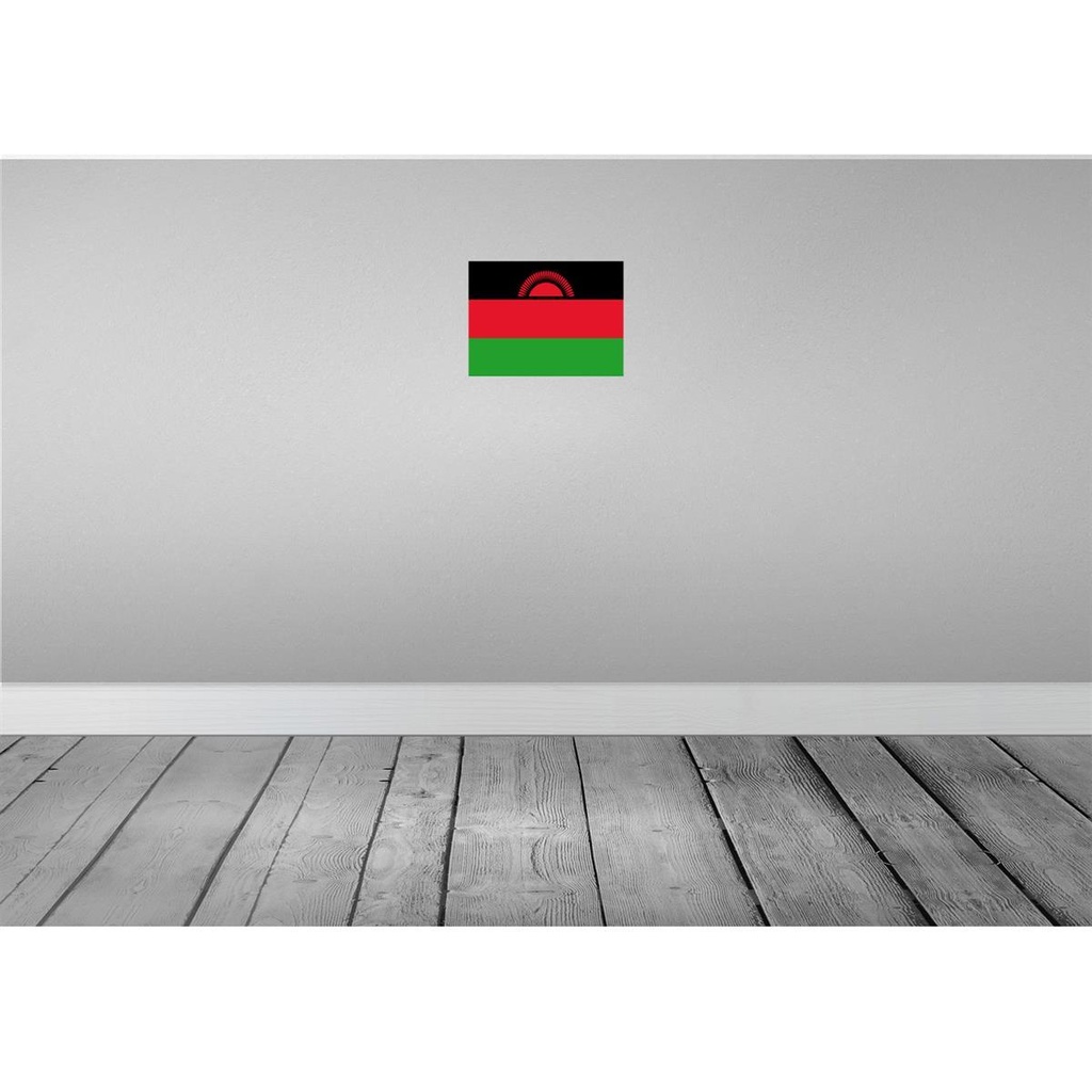 [LA-115402-2030] Blechschild 20x30 cm Malawis Malawi Flagge Fahne Wappen Bild 2