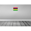 [LA-115408-2030] Blechschild 20x30 cm Mauritius Flagge Fahne Wappen Bild 2