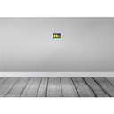 [LA-115422-1812] Blechschild 12x18 cm Neukaledonien New Caledonia Flagge Fahne Wappen Bild 2