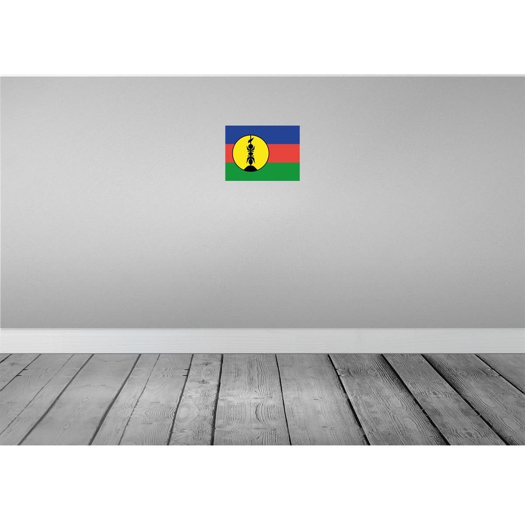 [LA-115422-2030] Blechschild 20x30 cm Neukaledonien New Caledonia Flagge Fahne Wappen Bild 2