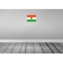 [LA-115425-H] Holzschild 20x30 cm Nigers Niger Flagge Fahne Wappen Bild 2