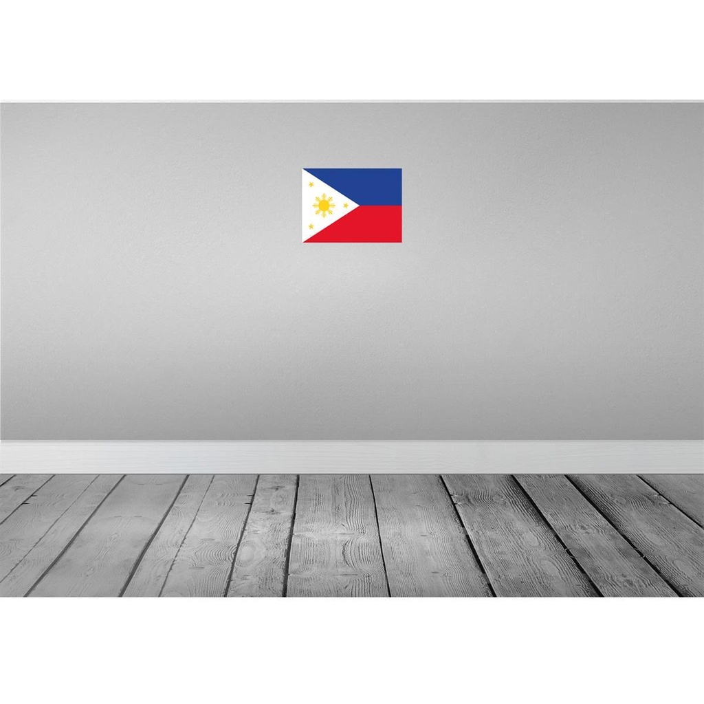 [LA-115440-2030] Blechschild 20x30 cm Philippinen Philippines Flagge Fahne Wappen Bild 2