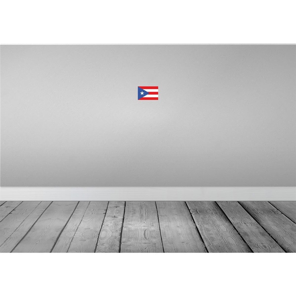 [LA-115443-1812] Blechschild 12x18 cm Puerto Ricos Rico Flagge Fahne Wappen Bild 2