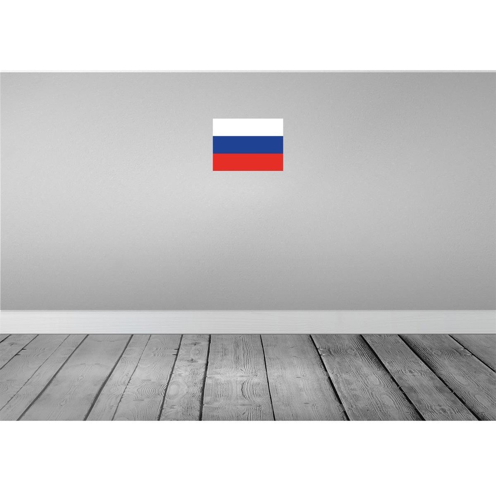 [LA-115446-H] Holzschild 20x30 cm Russlands Russia Flagge Fahne Wappen Bild 2