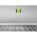 [LA-115450-2030] Blechschild 20x30 cm Saint Vincent und Grenadinen Flagge Fahne Wappen Bild 2