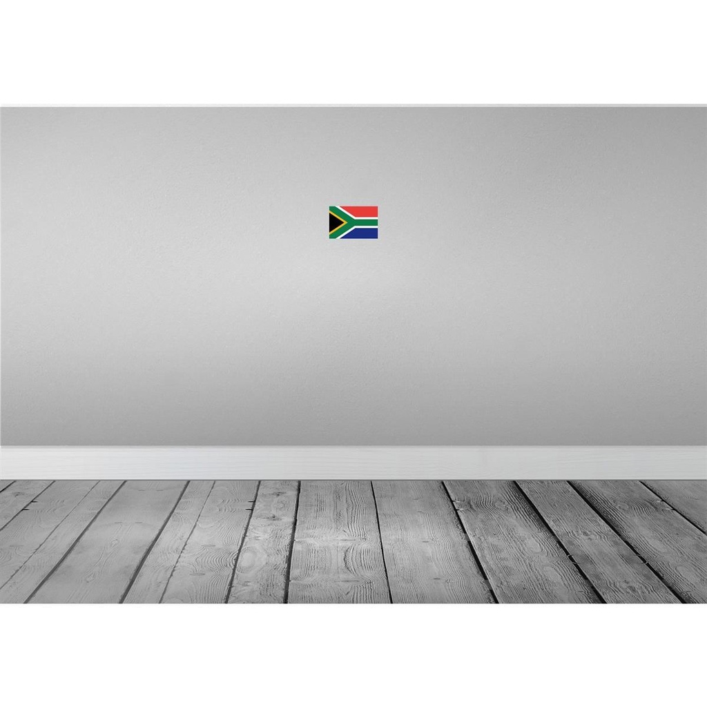 [LA-115466-1812-H] Holzschild 12x18 cm Südafrikas South Africa Flagge Fahne Wappen Bild 2