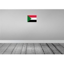 [LA-115470-H] Holzschild 20x30 cm Sudan Flagge Fahne Wappen Bild 2