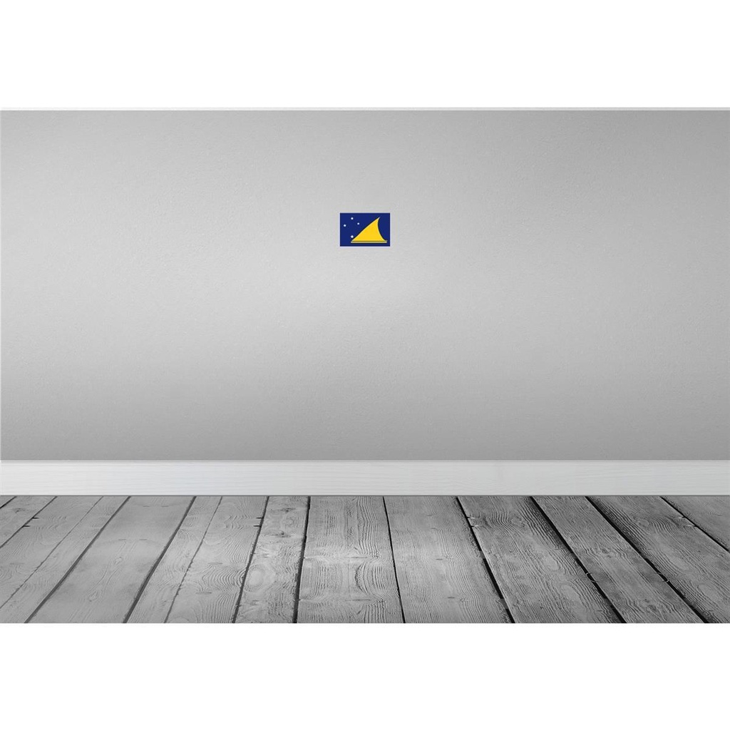 [LA-115483-1812-H] Holzschild 12x18 cm Tokelaus Tokelau Flagge Fahne Wappen Bild 2