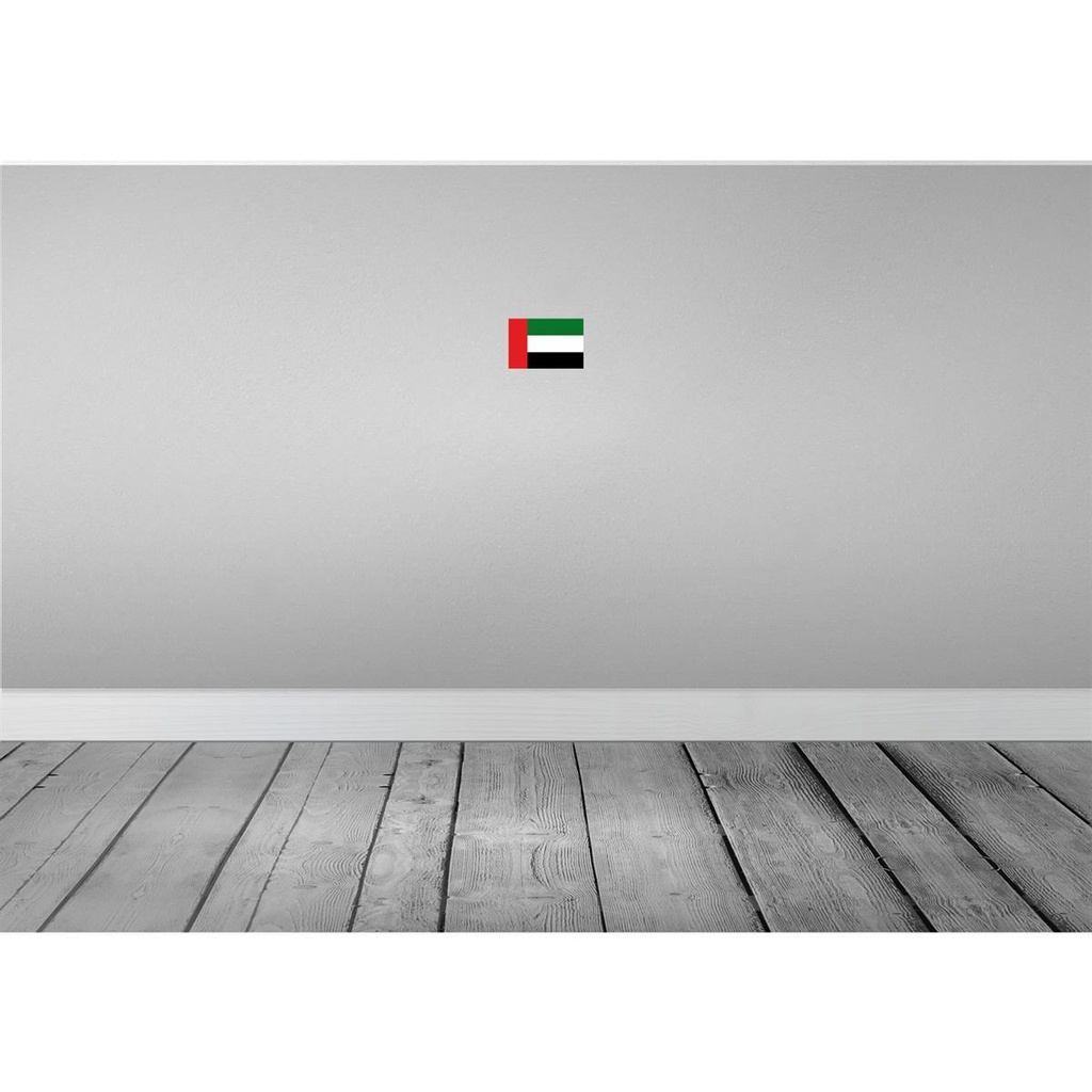 [LA-115492-1812] Blechschild 12x18 cm Vereinigten Arabischen Emirate Flagge Fahne Wappen Bild 2
