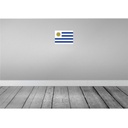 [LA-115494-2030] Blechschild 20x30 cm Uruguays Uruguay Flagge Fahne Wappen Bild 2