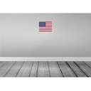 [LA-115495-2030] Blechschild 20x30 cm Vereinigte Staaten United States Amerika USA Flagge Fahne Wappen Bild 2