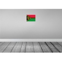 [LA-115497-2030] Blechschild 20x30 cm Vanuatus Vanuatu Flagge Fahne Wappen Bild 2