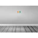[LA-115504-1812] Blechschild 12x18 cm Elfenbeinküste Ivory Coast Flagge Fahne Wappen Bild 2