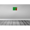 [LA-115505-2030] Blechschild 20x30 cm Sambias Zambia Flagge Fahne Wappen Bild 2