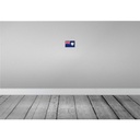 [LA-115514-1812-H] Holzschild 12x18 cm Anguillas Anguilla Flagge Fahne Wappen Bild 2