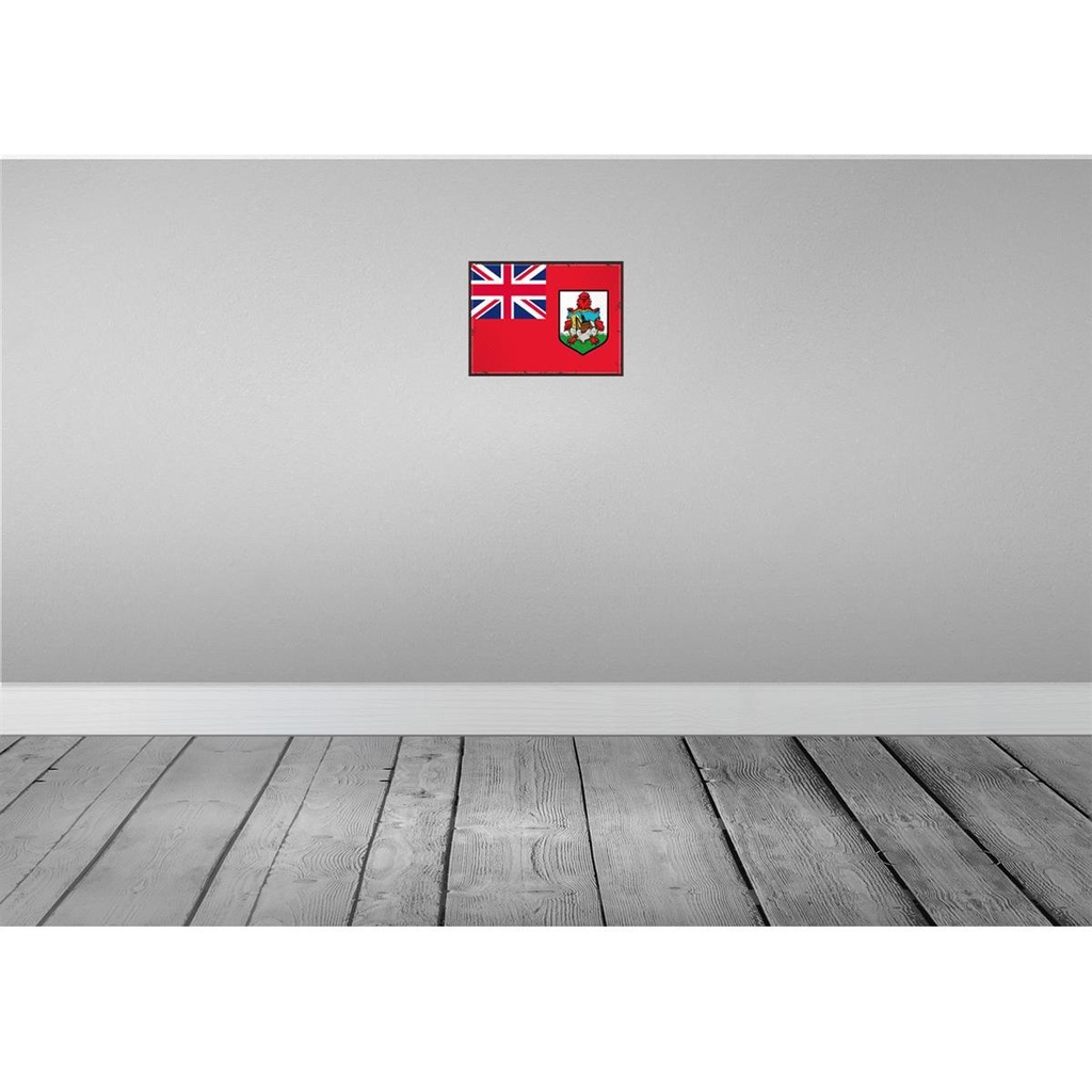 [LA-115528-2030] Blechschild 20x30 cm Bermudas Bermuda Flagge Fahne Wappen Bild 2