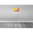 [LA-115529-H] Holzschild 20x30 cm Bhutans Bhutan Flagge Fahne Wappen Bild 2