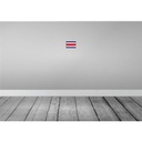 [LA-115554-1812] Blechschild 12x18 cm Costa Ricas Rica Amerika USA Flagge Fahne Wappen Bild 2