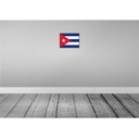 [LA-115556-H] Holzschild 20x30 cm Kubas Cuba Flagge Fahne Wappen Bild 2