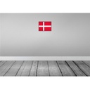 [LA-115560-2030] Blechschild 20x30 cm Dänemarks Denmark Flagge Fahne Wappen Bild 2